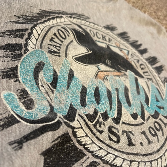 Vintage San Jose sharks sweatshirt - Picture 2 of 3